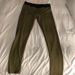 Olive Green Leggings